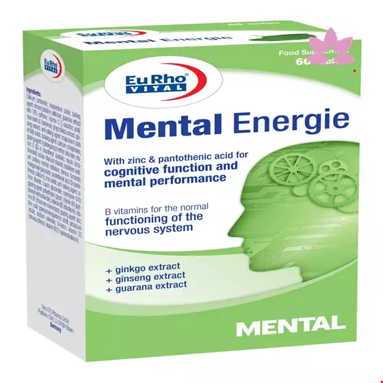 Eurho Vital Mental Energie 60 Tabs