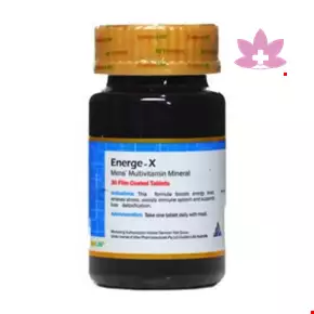 قرص انرژکس گلدن لایف 60 عددی