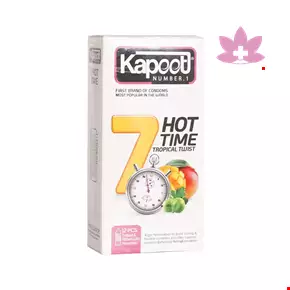 Kapoot 7 Hot Time Tropical Twist 12 Condom