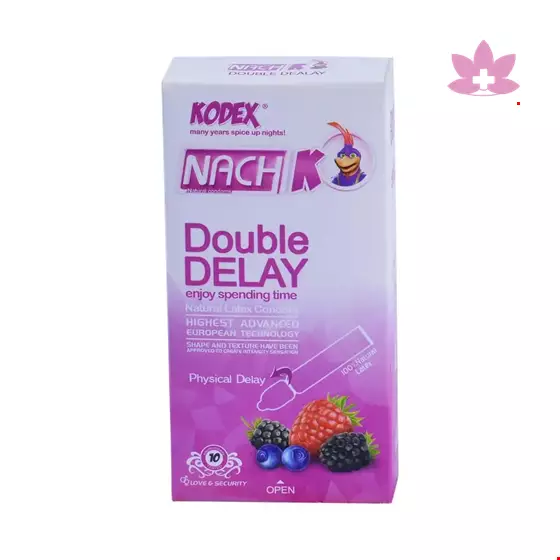 Nach Kodex Double Delay Condom 10 PCS