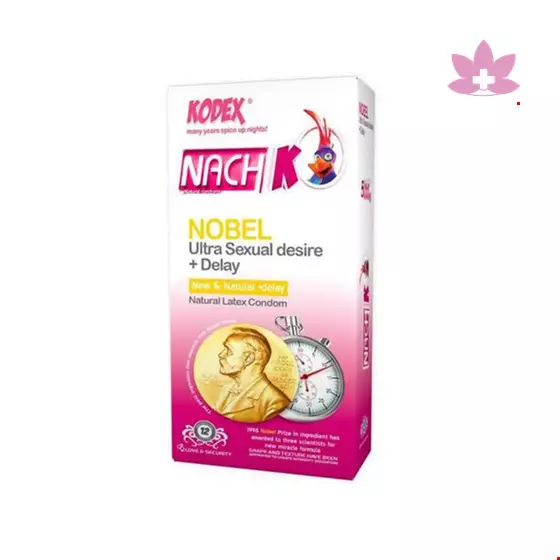 Nach Kodex Nobel Ultra Sexual Desire And Delay Condom 12 PCS
