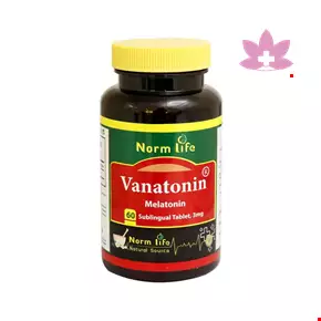 Norm Life Vanatonin Melatonin Sublingual 60 Tablets