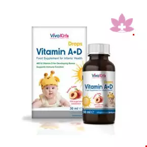 Viva Kids Vitamin A D Drop 30 Ml 