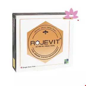 ویال خوراکی ژل رویال روژویت زیست تخمیر ۱۰ عددی