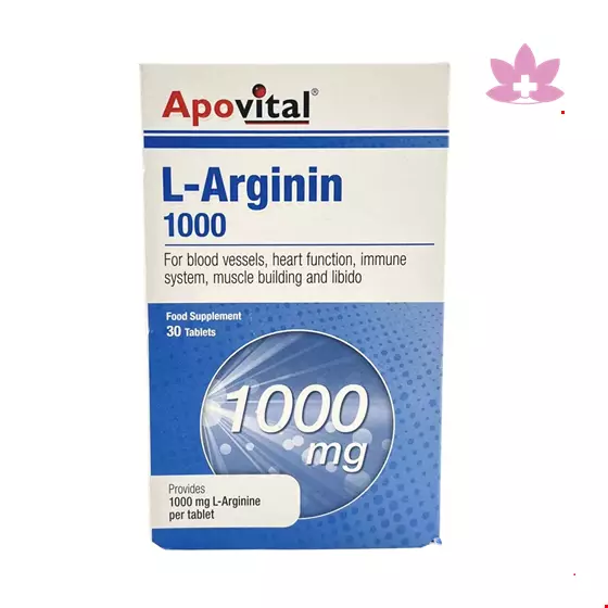 Apovital L Arginin 1000 Mg 30 Tablets