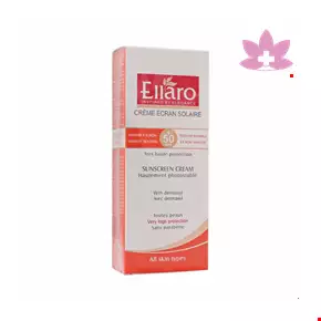 Ellaro Sunscreen Cream SPF 50 For All Skins 50 ml