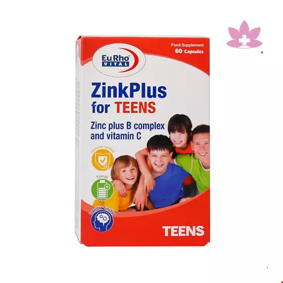 Eurho Vital Zinc Plus For Teens 60 Capsules