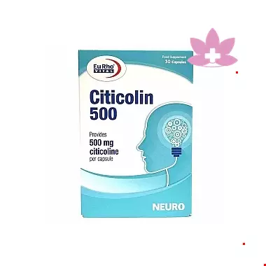 Eurhovital Citicolin 500 mg 30 Capsules