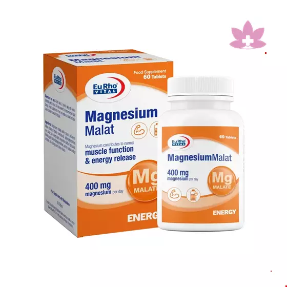 EuroVital Magnesium Malate Tablets 60 Tabs