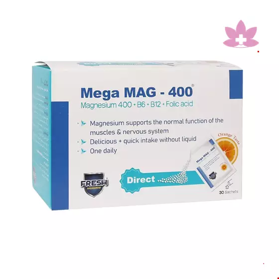 Fresh Morning Mega Mag 400 mg 30 Sachets
