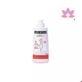ژل بهداشتی شستشوی بانوان حاوی عصاره انار و آلوئه ورا لایف استایل 200 میلی لیتری