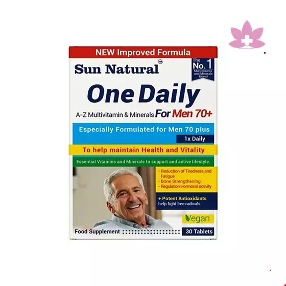 One Daily Multivitamin And Minerals For Men 70 Plus 30Tabs