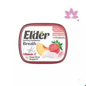 Peach Strawberry Elderberry Mouth Freshener Tablets