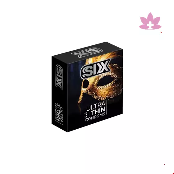 SIX Ultra Thin Condom 3 Packs