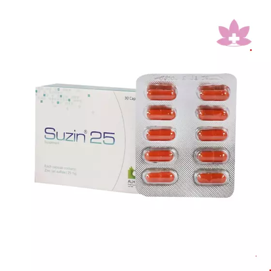 Suzin Alhavi 25 Mg 30 Capsules