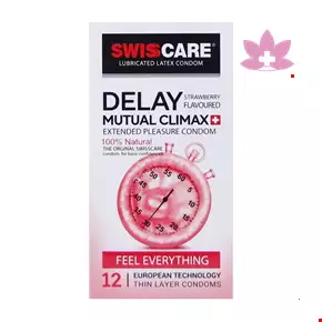 Swiss Care Delay Mutual Climax Condom 12 pcs