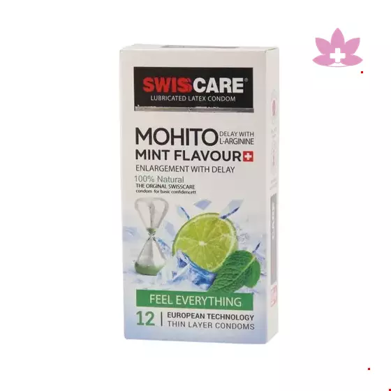  Swiss Care Mohito Mint Condoms 12 pcs