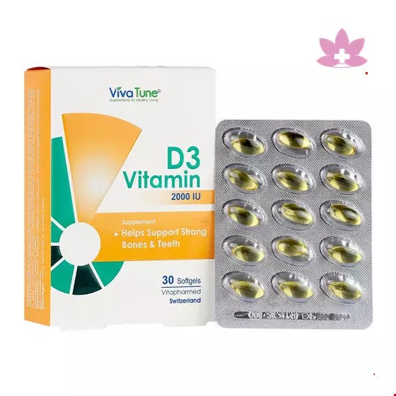 Vivatune Vitamin D3 2000 30 Softgels